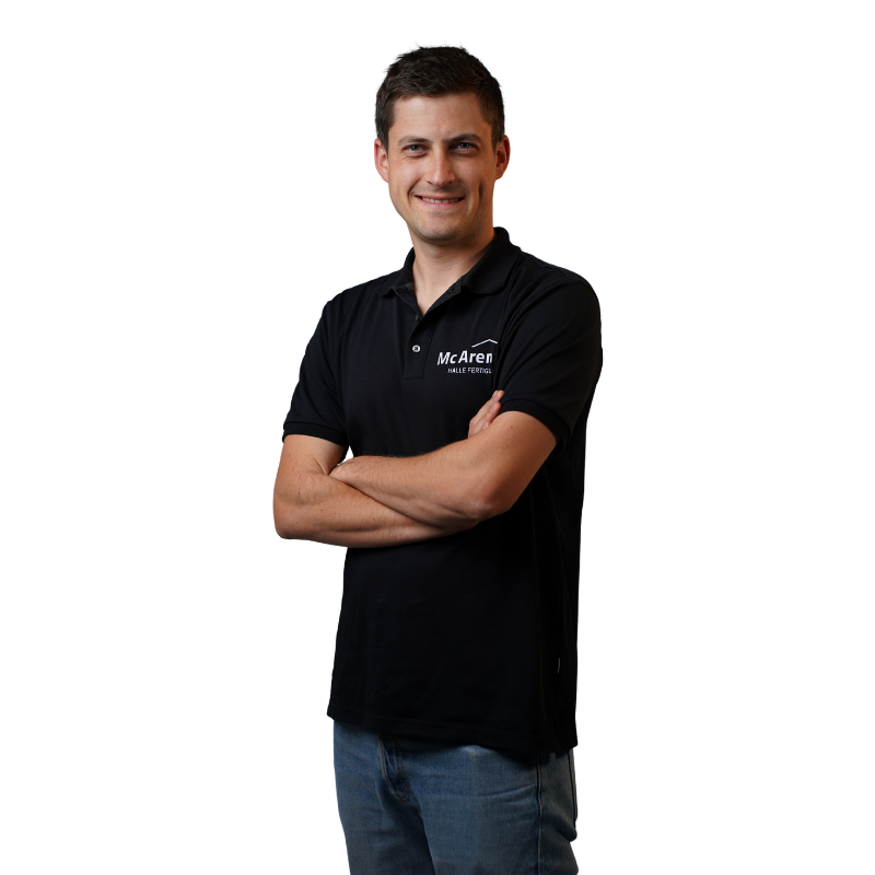 Technikleiter Patrick Schielke