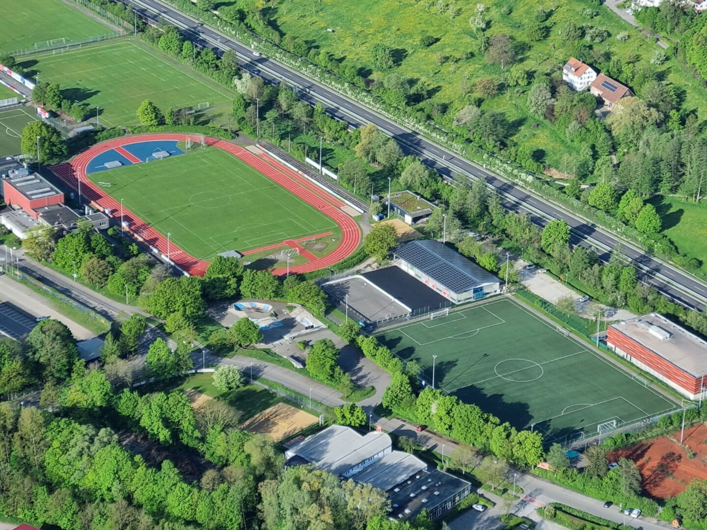 Sportgelände TSB Ravensburg Soccerhalle