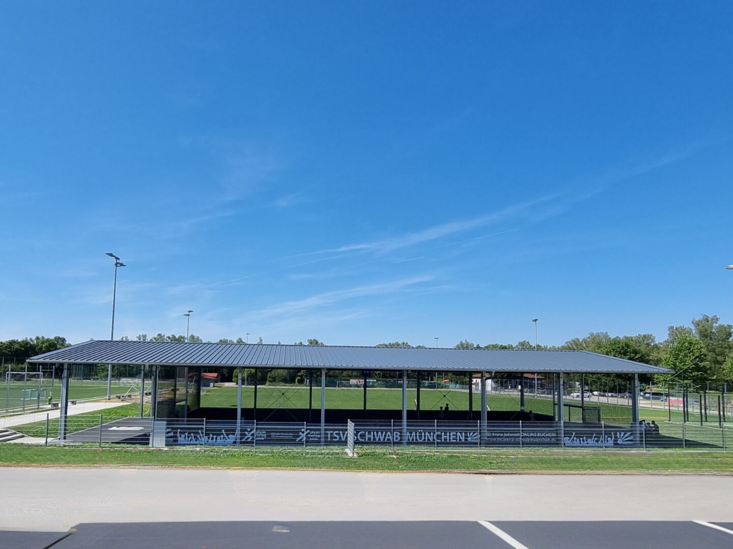 Sportgelände TSV Schwabmünchen Soccerhalle