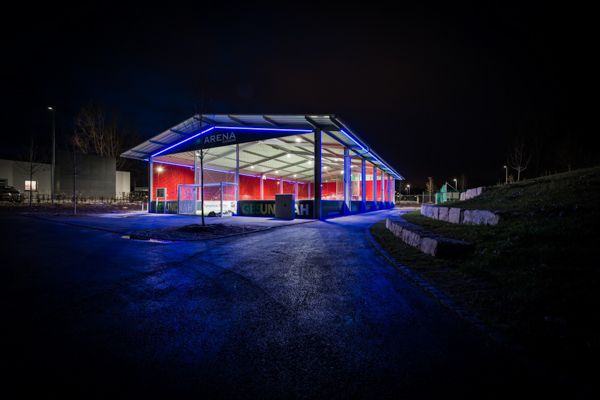 mcarena-schorndorf-led-beleuchtung McArena Schorndorf mit blauer Beleuchtung