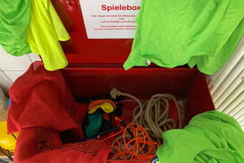 Bild der Inhalte der Kindergeburtstag Spielebox