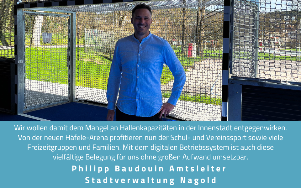 Bild und Statement von Philipp Baudouin der Stadt Nagold