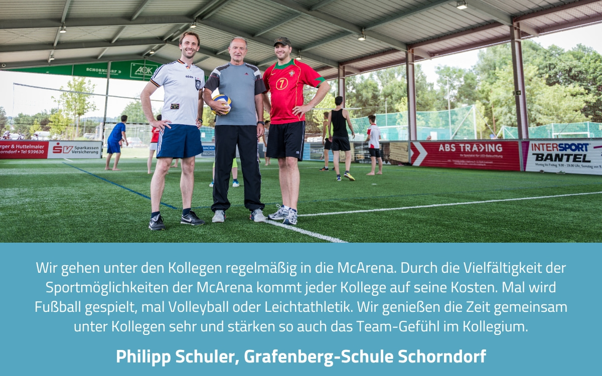 Betriebssport in der McArena Schorndorf