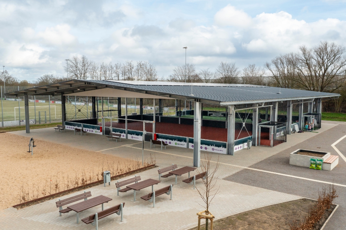 Sporthalle bauen Kosten Zweifeldhalle McArena