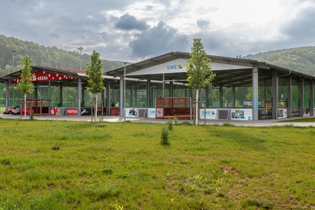 Zweifeldhalle Esslingen als Sporthalle