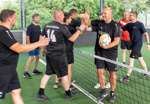 Betriebssport Mannschaft in der McArena