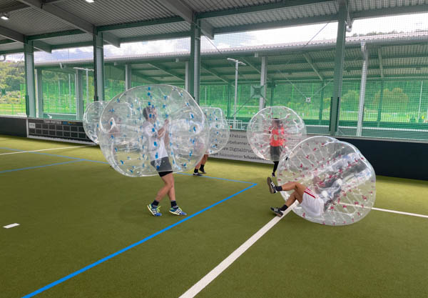 Bubble Soccer Spaß in Esslingen