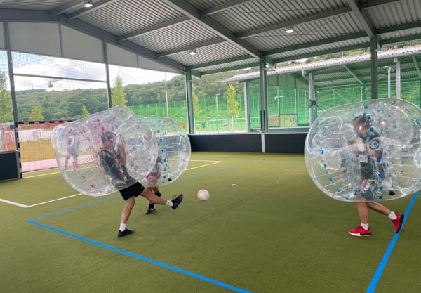 Bubble Soccer als JGA in McArena