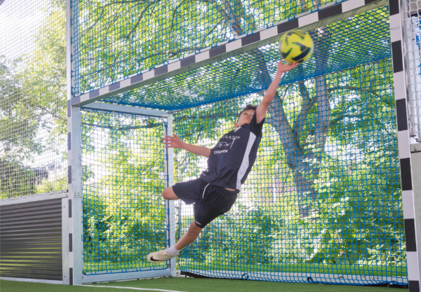 Torwarttraining in der Fußballschule in McArena