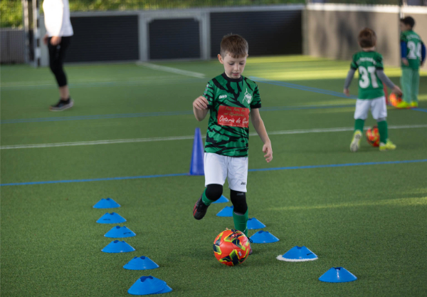 Training einer Fussballschule