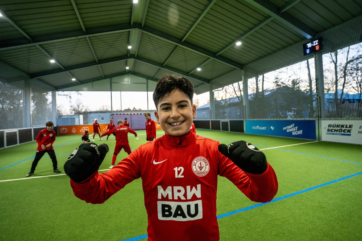McArena Stuttgart Soccerhalle-Fussballplatz-Indoor Soccer Kindergeburtstag-12