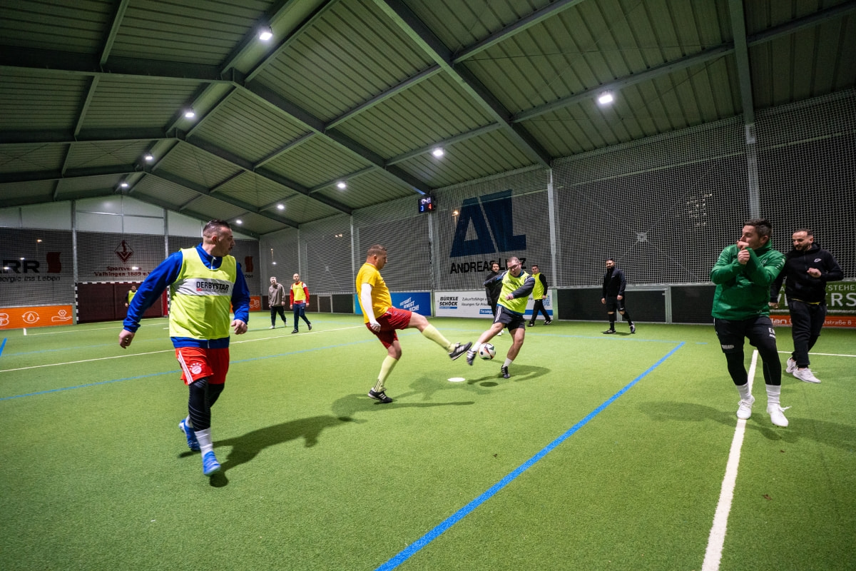 McArena Stuttgart Soccerhalle-Fussballplatz-Indoor Soccer Kindergeburtstag-17