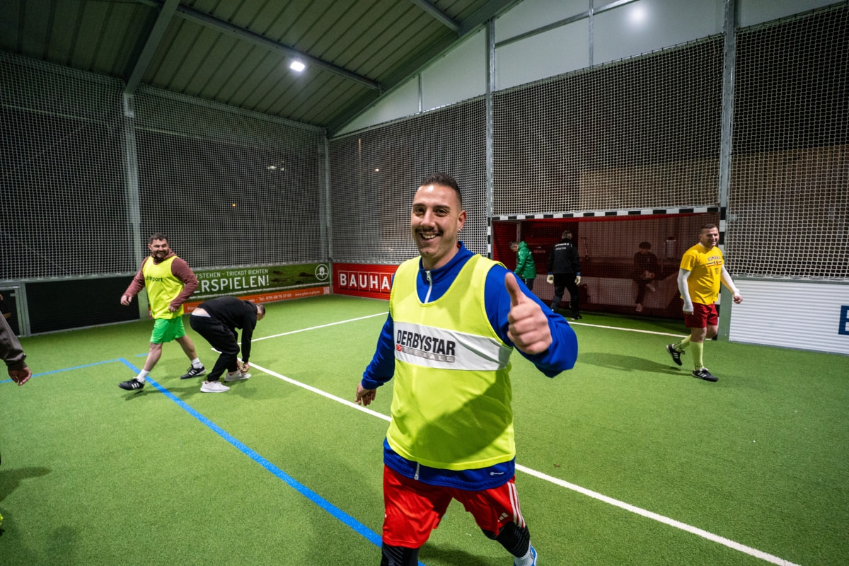 McArena Stuttgart Soccerhalle-Fussballplatz-Indoor Soccer Kindergeburtstag-18