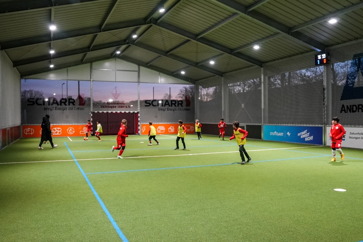 McArena Stuttgart Soccerhalle-Fussballplatz-Indoor Soccer Kindergeburtstag-21