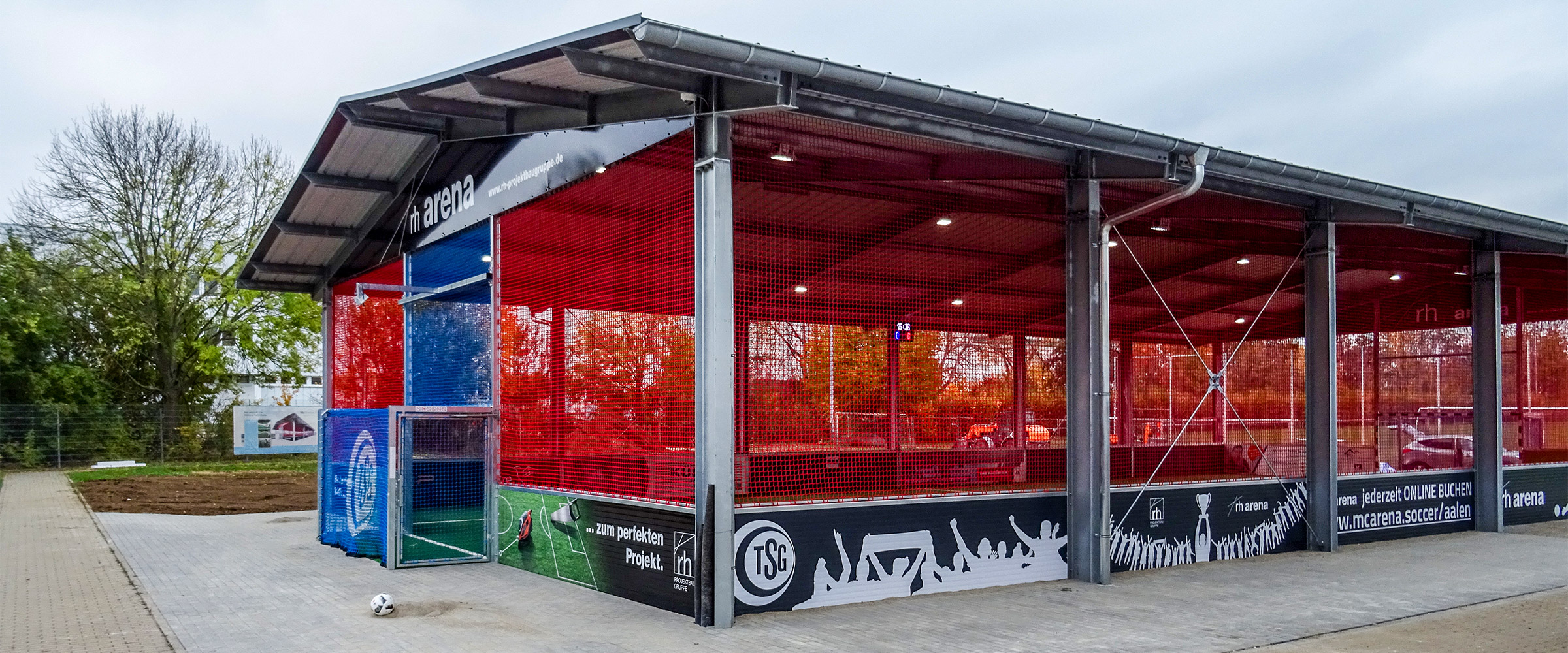 Die moderne und günstigste Soccerhalle in Aalen.